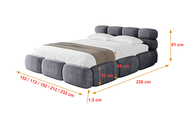 Polsterbett NOMA-v1 - 4