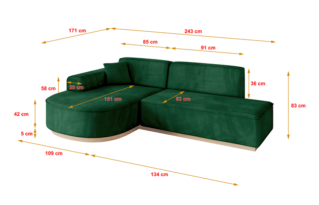 Ecksofa ARRIO-L1 - 4
