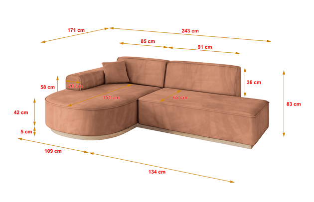 Ecksofa ARRIO-L1 - 4