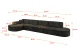 Ecksofa TARO-L3