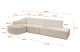 Ecksofa ARRIO-L2
