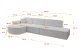Ecksofa ARRIO-L2