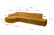 Ecksofa ARRIO-L2