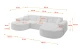 Ecksofa TARO-U1