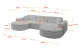 Ecksofa TARO-U1