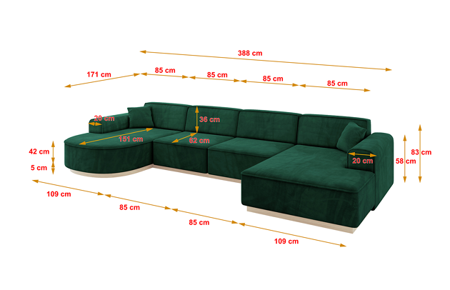 Wohnlandschaft ARRIO-U2 - 4