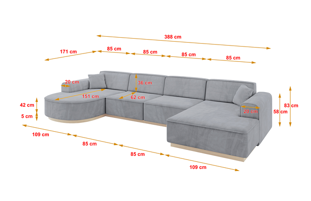 Wohnlandschaft ARRIO-U2 - 4