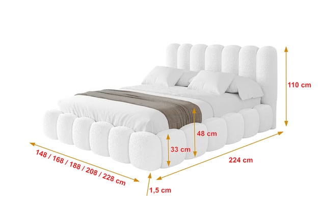 Polsterbett SENA - 4