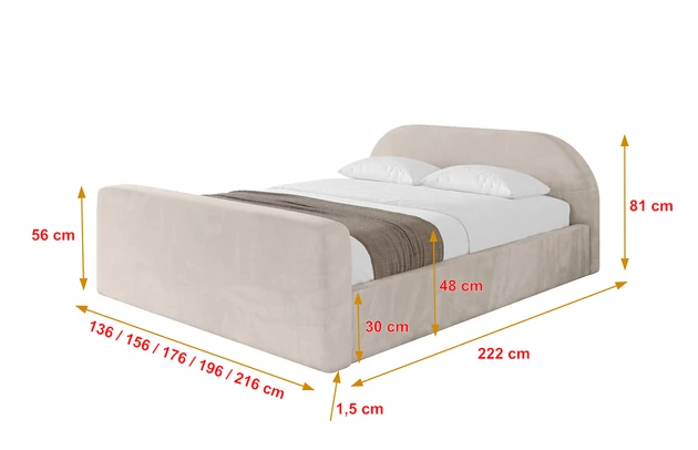 Polsterbett TIVON-Z-v1 - 4