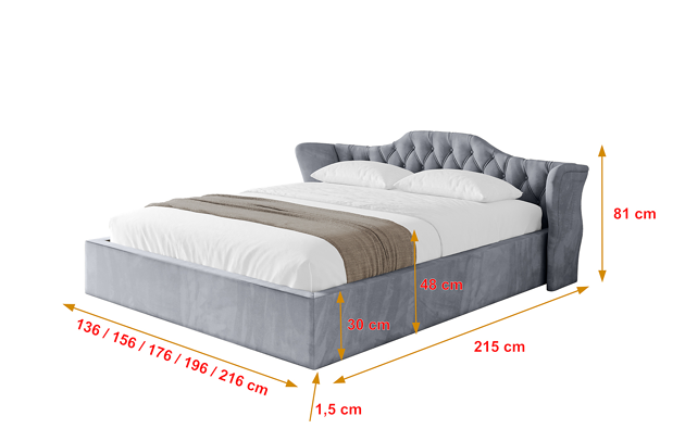 Polsterbett ZORAN-v1 - 4