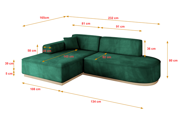 Ecksofa IREA-L1 - 4