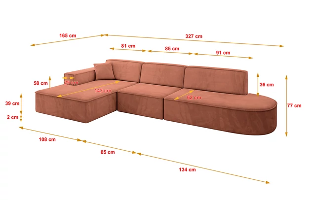 Ecksofa IREA-L2-v4 - 4