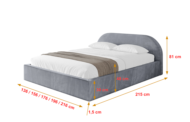 Polsterbett TIVON-v1 - 4