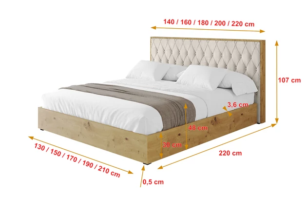 Polsterbett ENZO5 - 4