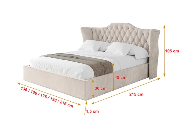 Polsterbett ZORAN - 4