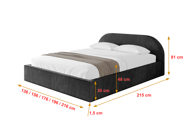 Polsterbett TIVON-v1 - 4