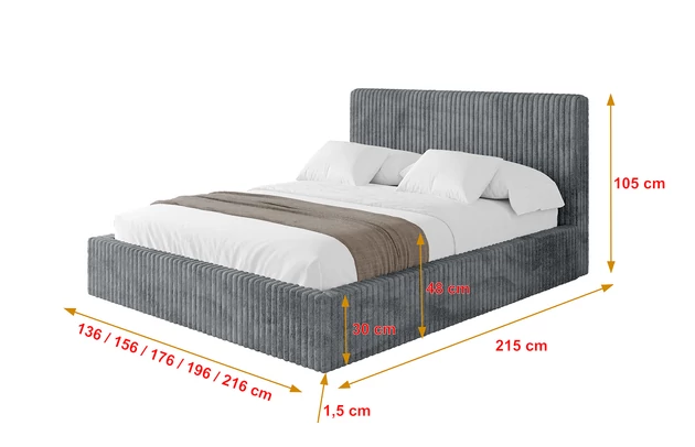 Polsterbett ALOVA-v1 - 4