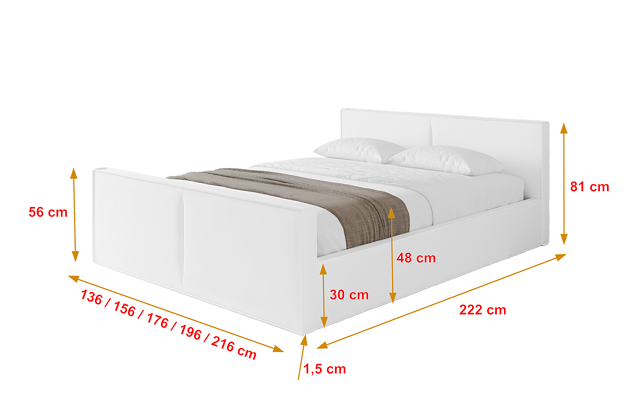 Polsterbett EMMI-Z-v1 - 4