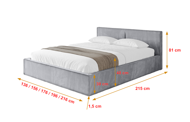 Polsterbett EMMI-v1 - 4