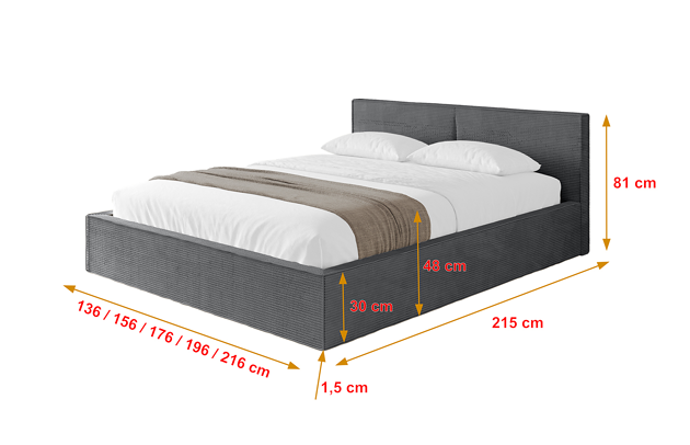 Polsterbett EMMI-v1 - 4