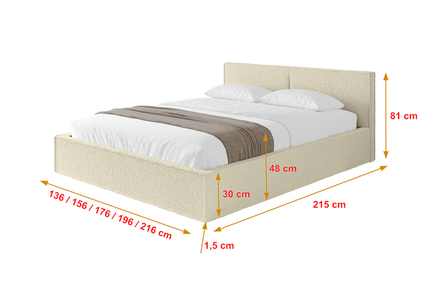 Polsterbett EMMI-v1 - 4