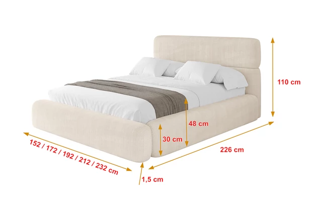 Polsterbett ENORA - 4