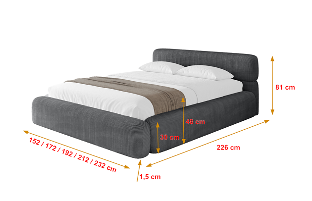 Polsterbett ENORA-v1 - 4