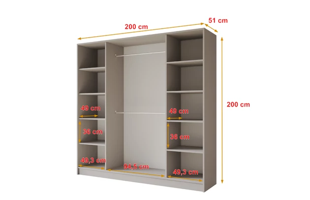 Drehtürenschränke LESE - 3