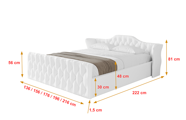 Polsterbett ZORAN-Z-v1 - 4