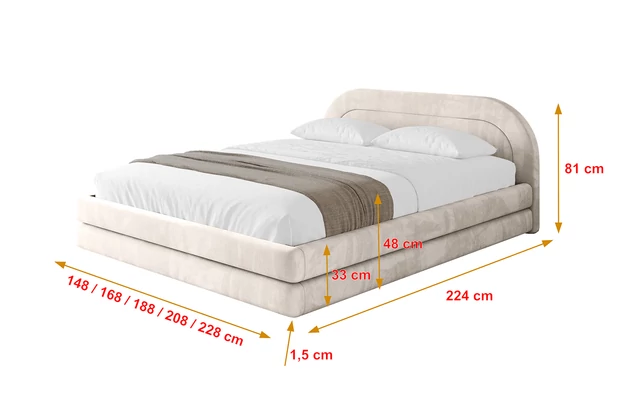 Polsterbett LERIS-v1 - 4