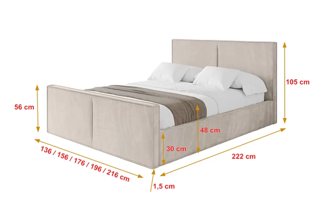 Polsterbett EMMI-Z - 4