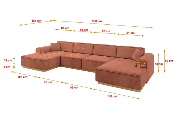 Wohnlandschaft IREA-U2-v2 - 4