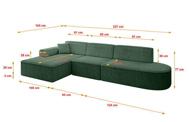 Ecksofa IREA-L2-v3 - 4