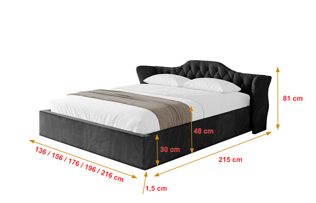 Polsterbett ZORAN-v1 - 4