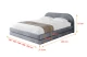 Polsterbett LERIS-v1