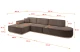 Ecksofa IREA-L2