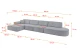 Ecksofa IREA-L3-v3