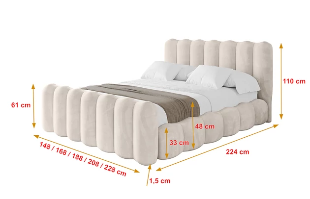 Polsterbett SORA-Z - 4