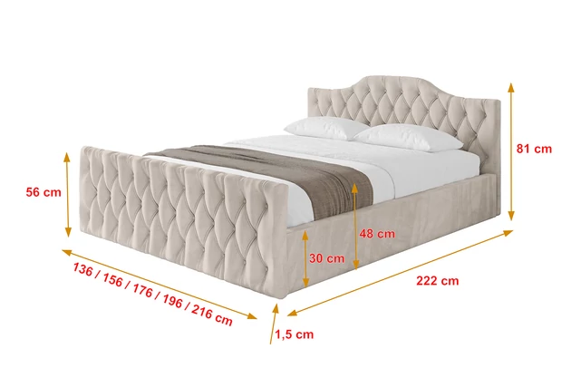 Polsterbett FALIO-Z-v1 - 4