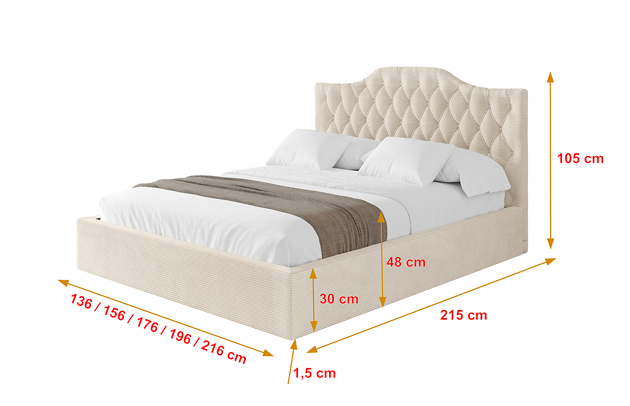 Polsterbett FALIO - 4