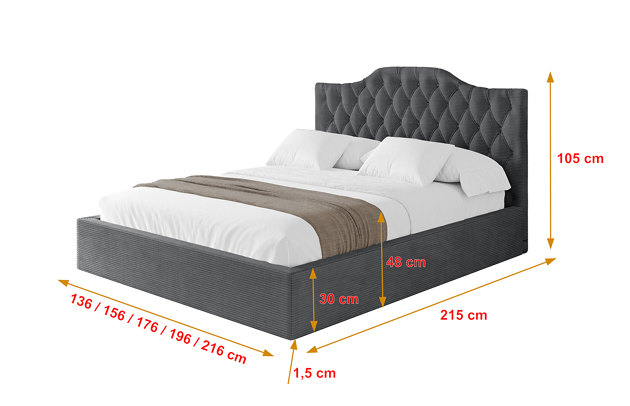 Polsterbett FALIO - 4