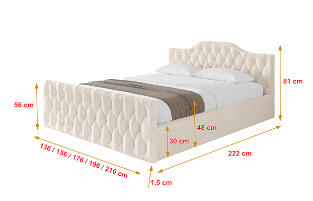Polsterbett FALIO-Z-v1 - 4