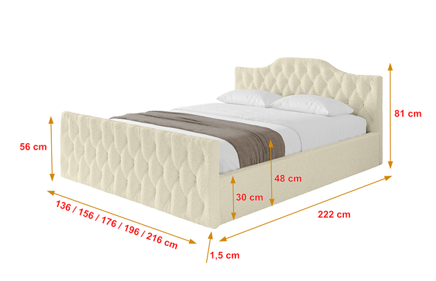 Polsterbett FALIO-Z-v1 - 4