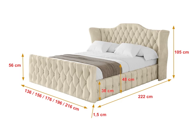 Polsterbett MODY-Z - 4