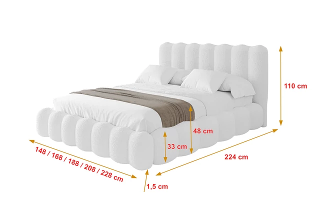 Polsterbett SORA - 4