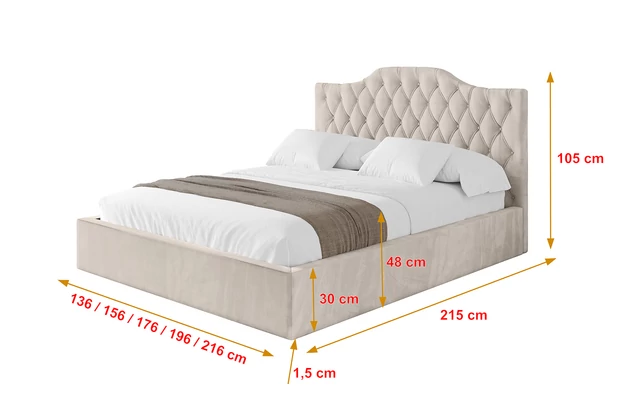 Polsterbett FALIO - 4