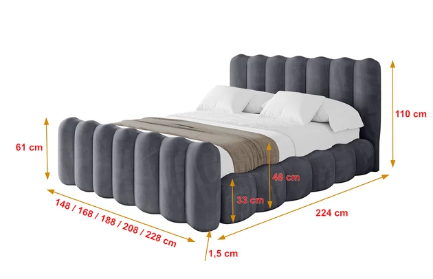 Polsterbett SORA-Z - 4