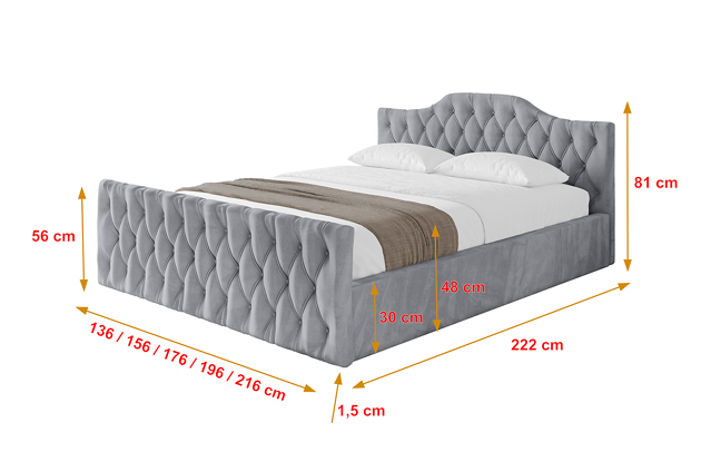 Polsterbett FALIO-Z-v1 - 4