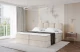 Bezug: Samt, Farbe: Beige - Casablanca 2301, Stoffbeschreibung: Polsterstoff Casablanca: „Pet-friendly“, leicht zu reinigen (CleanBOO+), wasserabweisend mit Lotuseffekt, scheuerfest (45.000 Martindale- Zyklen), Gewicht 310g/m2 ±5 %, Zimmer: Schlafzimmer, Länge: 207 cm, Breite: 120 cm, Höhe: 105 cm, Größe: 120x200 cm, Länge der Schlaffläche: 200 cm, Breite der Schlaffläche: 120 cm, Liegehöhe: 55 cm, Härtegrad der Matratze: H3, Höhe der Matratze: 20 cm, Matratze: Bonellfederung, Farbe des Toppers: Weiß, Höhe des Toppers: 5 cm, Material des Toppers: Schaumstoff, Bettkasten: Ja, Anzahl der Bettkasten: 2, Höhe der Bettkasten: 30 cm, Höhe des Kopfteils: 105 cm, Material der Füße: Plastik, Höhe der Füße: 2 cm, Dicke des Kopfteils: 8 cm, Dicke des Fußteils: 7 cm, Gepolsterte Rückseite: Nein - 1