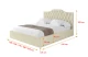 Polsterbett FALIO
